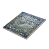 Carreau Poisson iridescent métallique ID1223 (Côté)