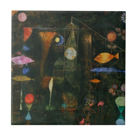 Carreau Poisson magique - Paul Klee (Devant)