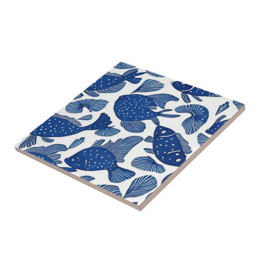 Carreau Poisson marin (Côté)