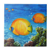 Carreau Poisson tropical (Devant)