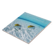 Carreau Poissons en mer 2 (Côté)