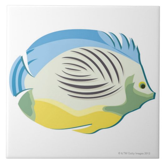 Carreau Poissons tropicaux 2 (Devant)