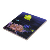 Carreau Poissons tropicaux colorés (Côté)