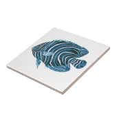 Carreau Poissons tropicaux de récif coralien (Côté)