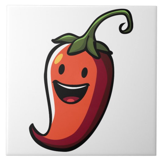 Carreau Poivron chili gai (Devant)