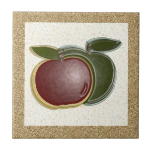 Carreau Pommes brillantes 3D (texturées/specks)