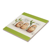 Carreau Pommes de terre amusantes  (Côté)