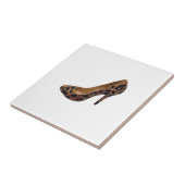 Carreau Pompe de chaussure de talon haut d'empreinte de (Côté)