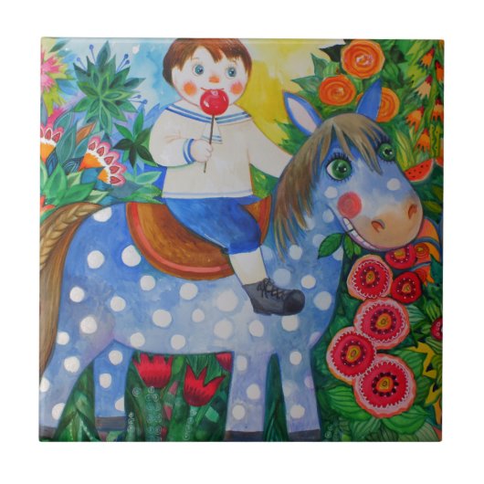 Carreau poney (Devant)