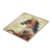 Carreau Poney de Hackney (Côté)