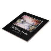 Carreau Pont Arché Maine Automne aquarelle peinture (Côté)