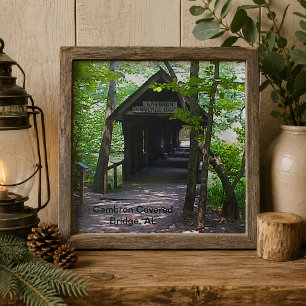 Carreau Pont couvert Cambron, comté de Madison, Alabama