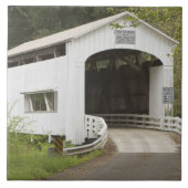 Carreau Pont couvert de Wild Cat, comté de Lane, Oregon (Devant)