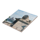 Carreau Pont de Chaîne Szechenyi et Parlement de Budapest (Côté)