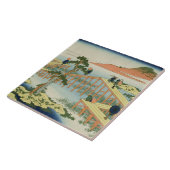 Carreau Pont de huit parts, province de Mucawa, Japon, (Côté)