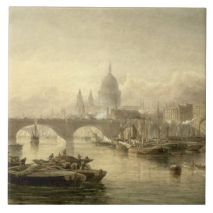 Carreau Pont de la cathédrale et de Londres de St Paul du