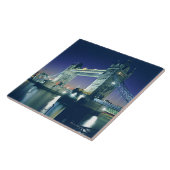 Carreau Pont de tour au crépuscule (Côté)