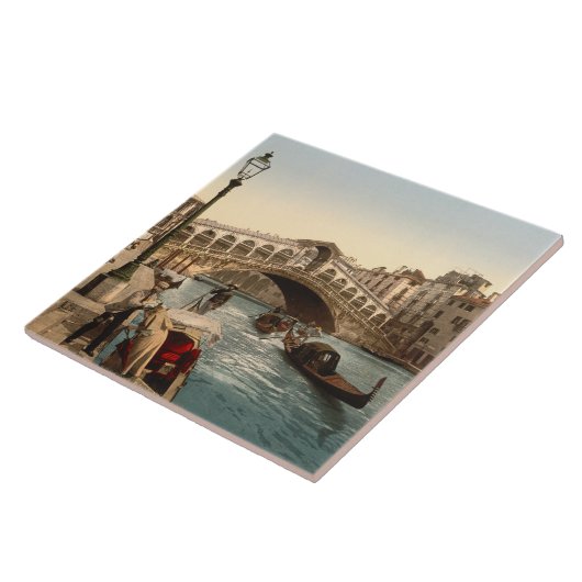 Carreau Pont II, Venise, Italie de Rialto (Côté)