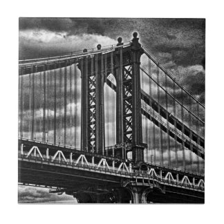 Carreau Pont Manhattan de New York BW A1