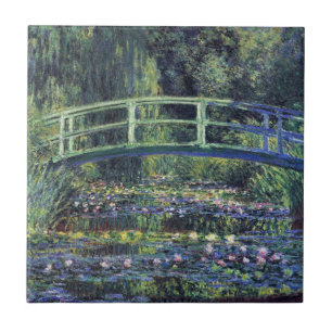Carreau Pont sur le bassin aux nymphéas par Claude Monet