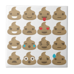 Carreau poop emojis