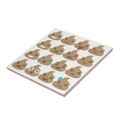Carreau poop emojis (Côté)