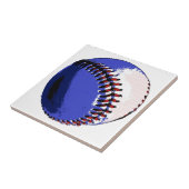 Carreau Pop Art Baseball (Côté)