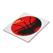 Carreau Pop Art Basket (Côté)