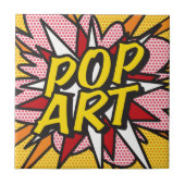 Carreau POP ART Fun Retro Comics Pop Art (Devant)