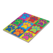 Carreau Pop Art Paws (Côté)