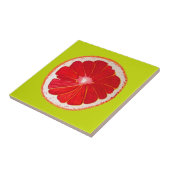 Carreau Pop art rose vif pamplemousse aquarelle (Côté)