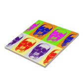 Carreau Pop Art Skull (Côté)