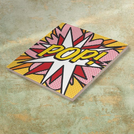 Carreau POP Fun Rétro Bande Dessinée Pop Art