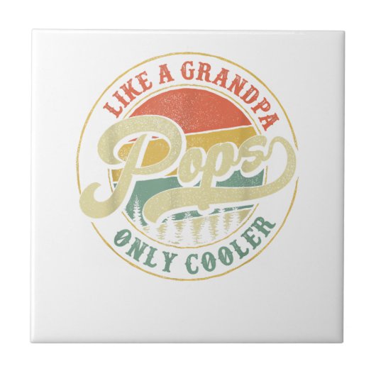 Carreau Pops Like Grandpa Only Glacière Retro Pops Da (Devant)