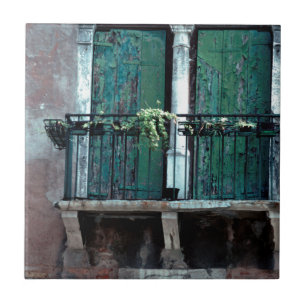 Carreau Porche vénitien patiné