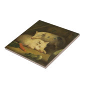 Carreau Porcs par George Morland (Côté)