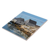 Carreau Port de Peggy, Nouvelle-Écosse, Canada (Côté)