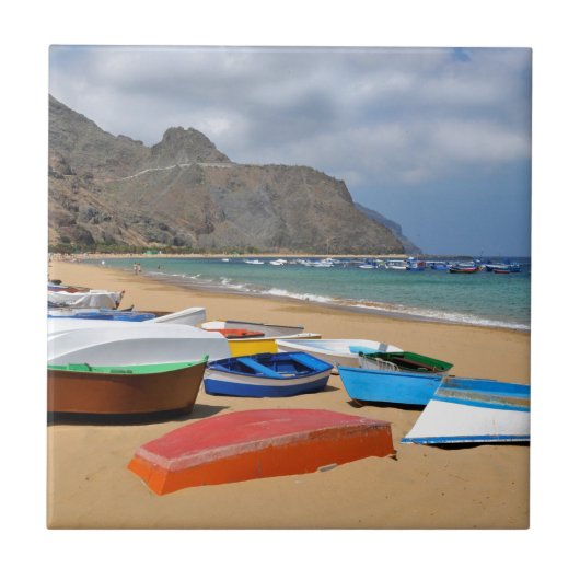Carreau Port de San Andres à Tenerife (Devant)