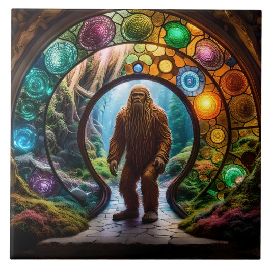 Carreau Portail Dimensionnel Sasquatch (Devant)