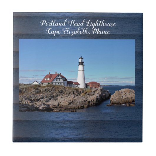 Carreau Portland Head Lighthouse Carrelage en céramique (Devant)