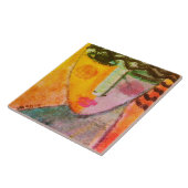 Carreau Portrait Abstrait d'une femme (Côté)