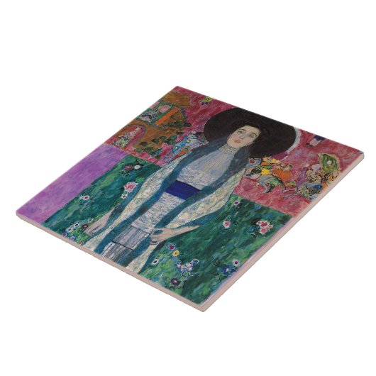 Carreau Portrait d'Adèle Bloch Bauer, Gustav Klimt (Côté)