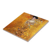 Carreau Portrait d'Adele Bloch-Bauer par Gustav Klimt (Côté)