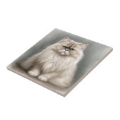 Carreau Portrait de beauté du chat perse (Côté)