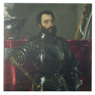 Carreau Portrait de Francesco Maria Della Rovere, duc de