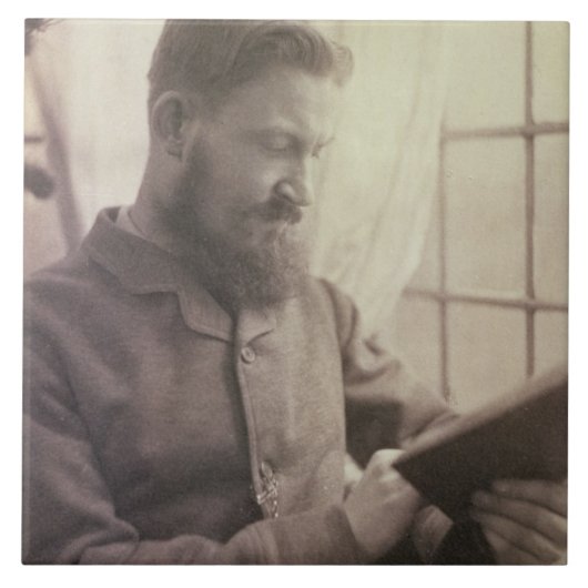 Carreau Portrait de George Bernard Shaw (1856-1950) comme (Devant)