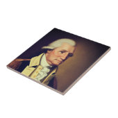 Carreau Portrait de George Washington (1790) (Côté)