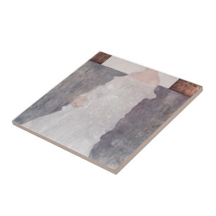 Carreau Portrait de Gustav Klimt- de Margaret Wittgenstein