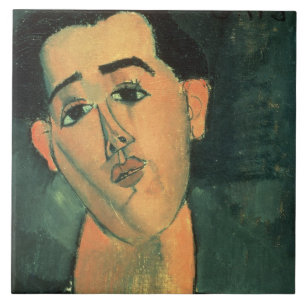 Carreau Portrait de Juan Gris (1887-1927) 1915 (l'huile