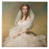 Carreau Portrait De La Princesse Alexandra (Devant)